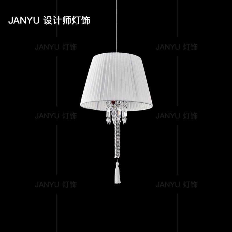 French Baccarat Luxury Crystal Chandelier High-End Villa Bedroom Bedside Entrance Hall Dining Room Lighting Fixtures