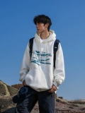 Зимняя утепленная толстовка с капюшоном, термобелье