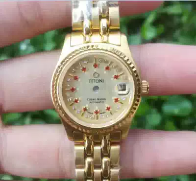 Watch accessories plum flower 726 female watch case universal ETA2671 movement 2775 all-steel female case sleeve