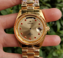 Watch Accessories Ing Red Diamond Case Swiss ETA2834 Movement 2836 2846 2169 2168 2158