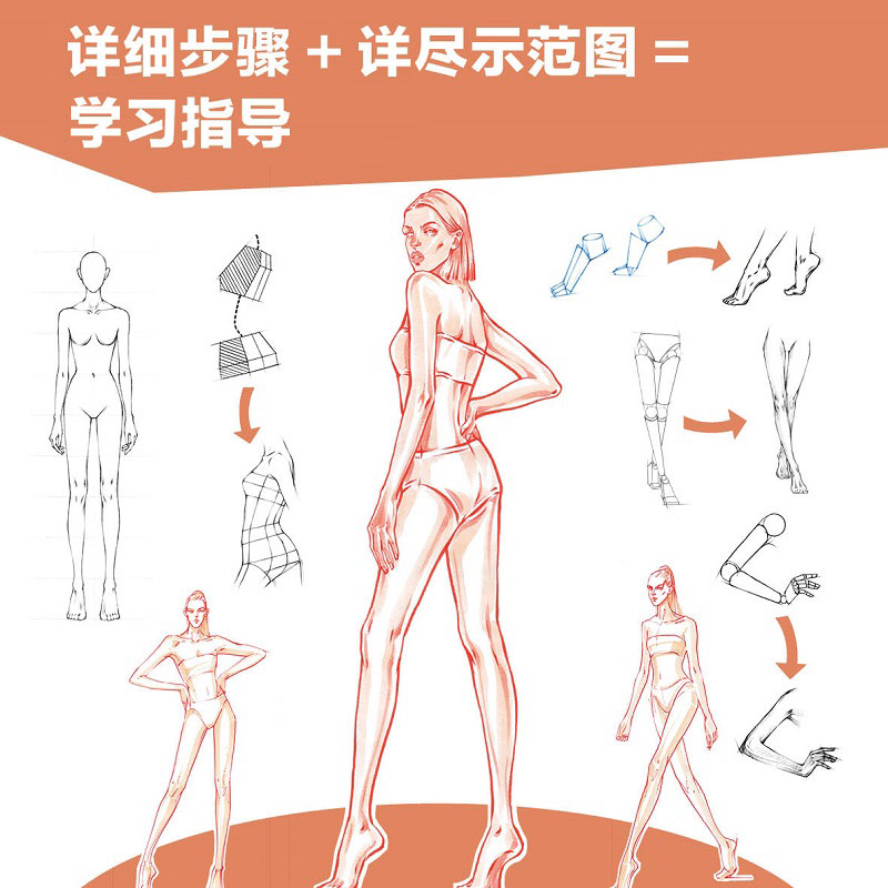 Every pen is time, a complete analysis tutorial on marker pen techniques for fashion painting, Yuan Chunran, genuine books, Xinhua Bookstore flagship store Wenxuan official website, People's Posts and Telecommunications Publishing House