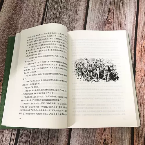 [2 тома подлинной бесплатной доставки] Дэвид Копперфилд Диккенс Классические книги Толстой, которую Толстолой, оцениваемый Толстоем как представительную работу британских романов Бестселлер Классик Мирового Классика Романов издательство литературы на людях