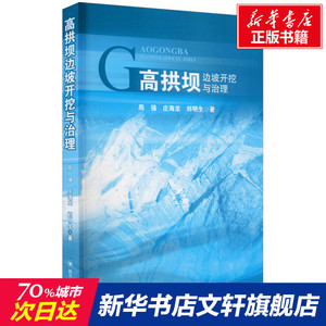 高拱坝边坡开挖与治理 周强,庄海龙,刘明生 正版书籍 新华书店旗舰店文轩官网 四川大学出版社