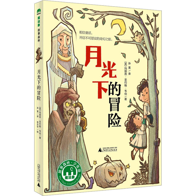 【Xinhua Wenxuan】Adventures in the Moonlight (English) Marion Saint-Jean-Webb Authentic Books Xinhua Bookstore Flagship Store Wenxuan Official Website Guangxi Normal University Press