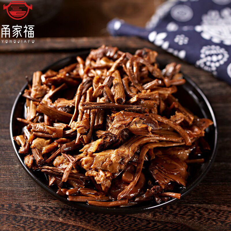 Hotel cold dishes cool dishes tasty pearl oil braised tea mushroom ready-to-eat specialty caviar dishes 240g