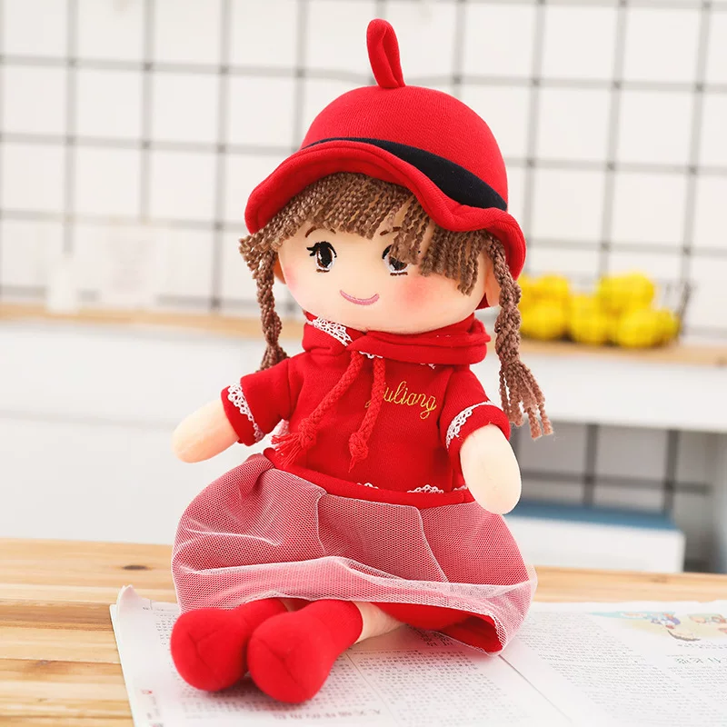 Cartoon small rag doll for boys, realistic toy, Birthday gift