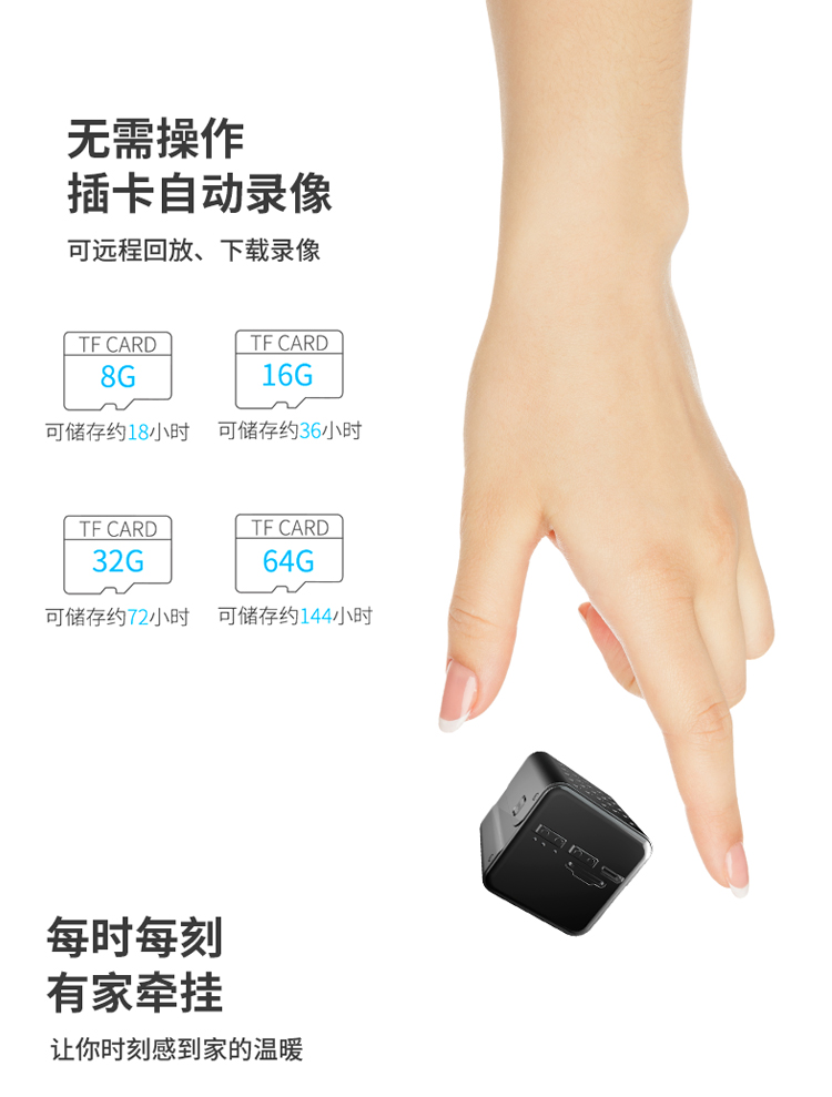 Camera không dây WIFI HD từ xa nhà mini micro camera chế độ chờ dài đêm - Máy quay video kỹ thuật số máy quay phim 4k giá rẻ