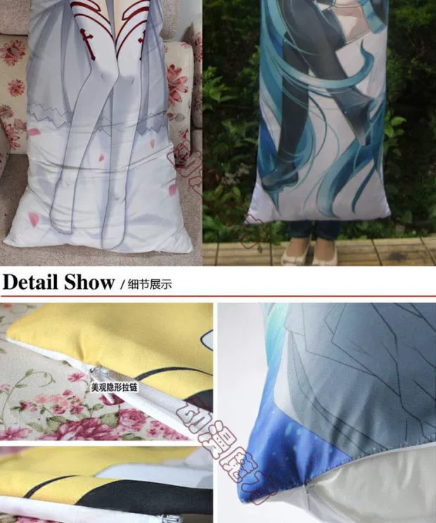 Gối hoạt hình Persona 5 Sakura Futaba, Đệm gối dài ngoại vi, Tùy chỉnh vỏ gối - Carton / Hoạt hình liên quan