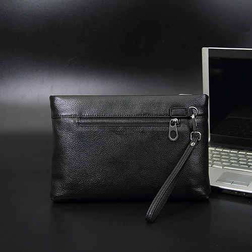 Маленькая сумка клатч, вместительная и большая сумка с петлей на руку, бумажник для отдыха, Гонконг, коллекция 2023, из натуральной кожи