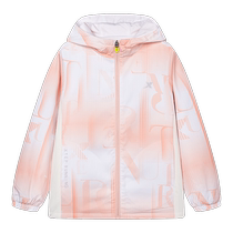 (Same style in shopping malls) Xtep Childrens Clothing Girls Warm Windbreakers Autumn and Winter Jackets Large Childrens Casual and Versatile Windbreakers