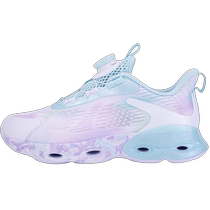 Shock-absorbing spin 10 0 Xtep childrens spring and autumn running shoes for middle and large children girls breathable sports shoes mesh childrens shoes