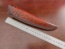Cowhide leather scabbard protective cover Outdoor knife cover universal first layer cowhide knife shell 20cm blade length is suitable