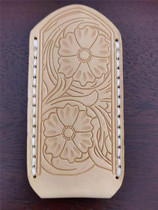 Folding knife set Outdoor supplies equipment set Wearable belt Fruit knife set High-grade leather knife set Leather sheath knife shell