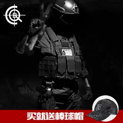 CQB black tactical commuter suit Men Outdoor Special Forces camouflage combat training uniform military fans CS field equipment