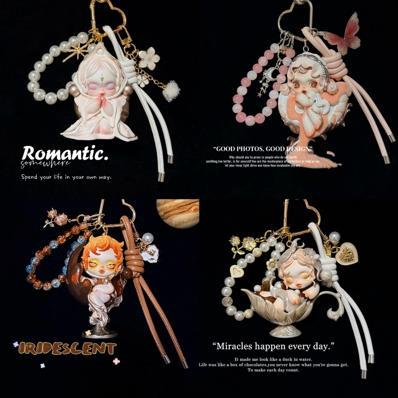 Sp Dining Table Series Genuine Car Keychain Pendant Skullpanda Dining Table Bag Pendant Girl Gift Sp Dining Table Series Genuine Car Keychain Pendant Skullpanda Dining Table Bag Pendant Girl Gift