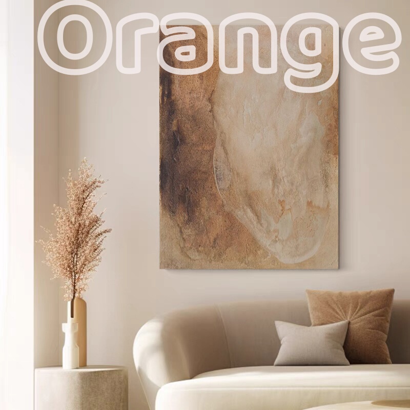 Hand-Painted Oil Paintings in Dafen Style for Guesthouses, Living Rooms, Wabi-Sabi Style, Vintage Decorative Paintings, Tea Rooms, Entrance Halls, Abstract Texture Wall Art