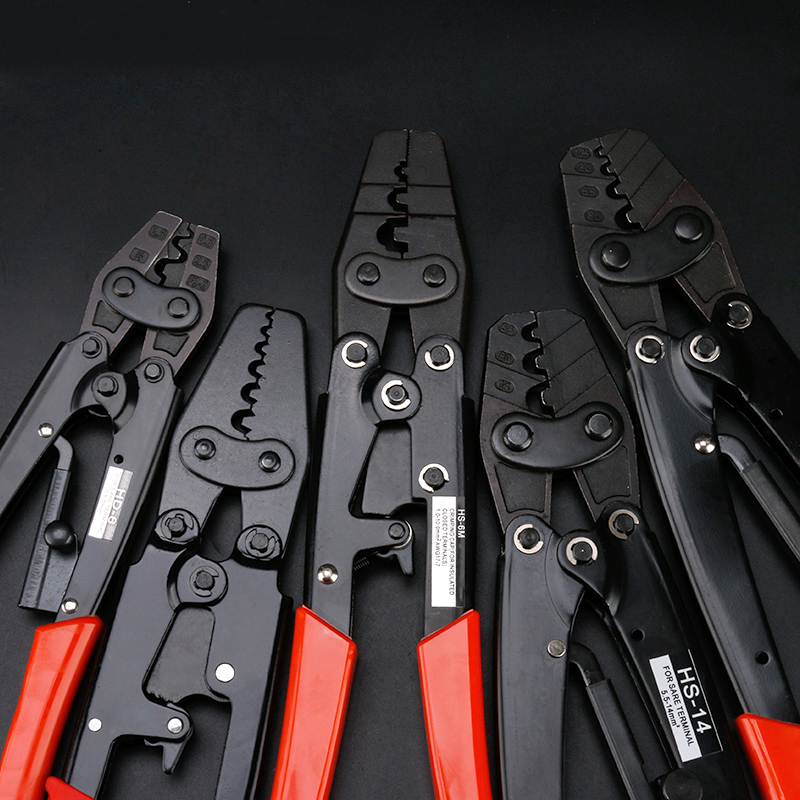 Cable crimping pliers terminal press pliers multifunction cold pressure terminal pliers HD-6 HS-8 14 quick wire crimping pliers 