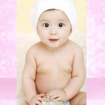 Cute HD baby poster pictures baby fetal education pictorial photos men and women beautiful baby poster B07