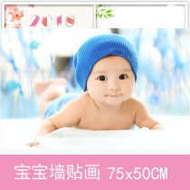 Prenatal education hanging picture pregnant woman picture baby poster Baby wall chart Early education puzzle BB sticker picture photo A25