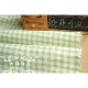 Chất liệu cotton và vải lanh kẻ sọc mục vụ retro handmade DIY rèm gối khăn trải bàn Giá một nửa