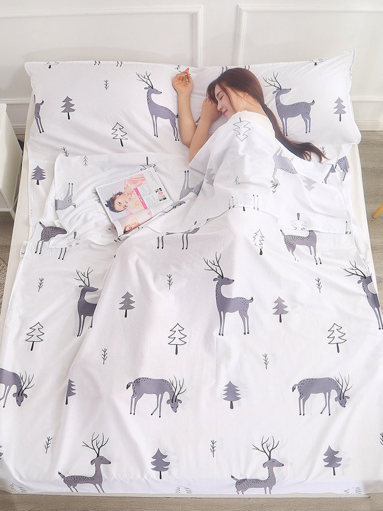 Travel sheets business trip hotel hotel dirty sleeping bag adult pure cotton women's indoor portable outdoor ultra-light summer