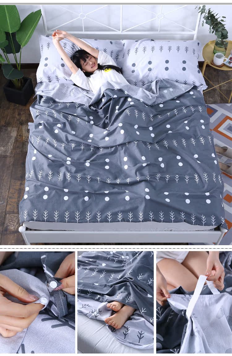 Du lịch trong chuyến công tác khách sạn túi ngủ người lớn qua bông bẩn siêu mỏng di động trong nhà ra tấm túi ngủ văn phòng mùa đông