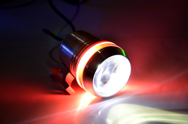 Súng laser U3 mới Đèn nhấp nháy bên ngoài Đèn pha LED xe điện đèn led cho sirius