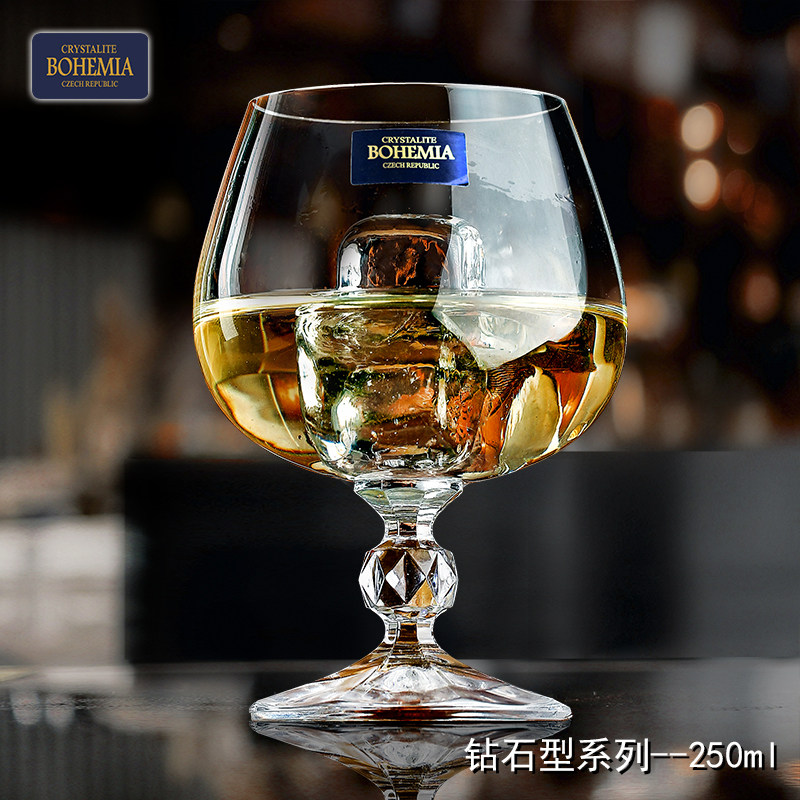 Imported Czech Crystal Glass Upscale Home Wine Glass White Landy Cup Foreign Wine Glasses of Wine Glasses Red Wine Glasses