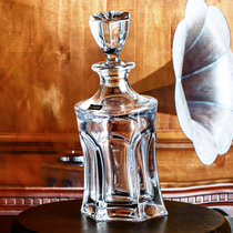 Imported BOHEMIA Czech crystal glass creative Decanter wine set whisky wine bottle wine bottle