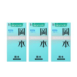 冈本进口超薄裸入避孕套15只