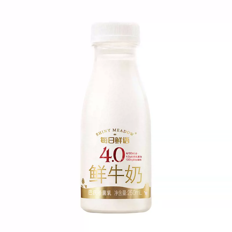 【长期订奶选周期购】每日鲜语4.0鲜牛奶250ml瓶装鲜奶 按周配送