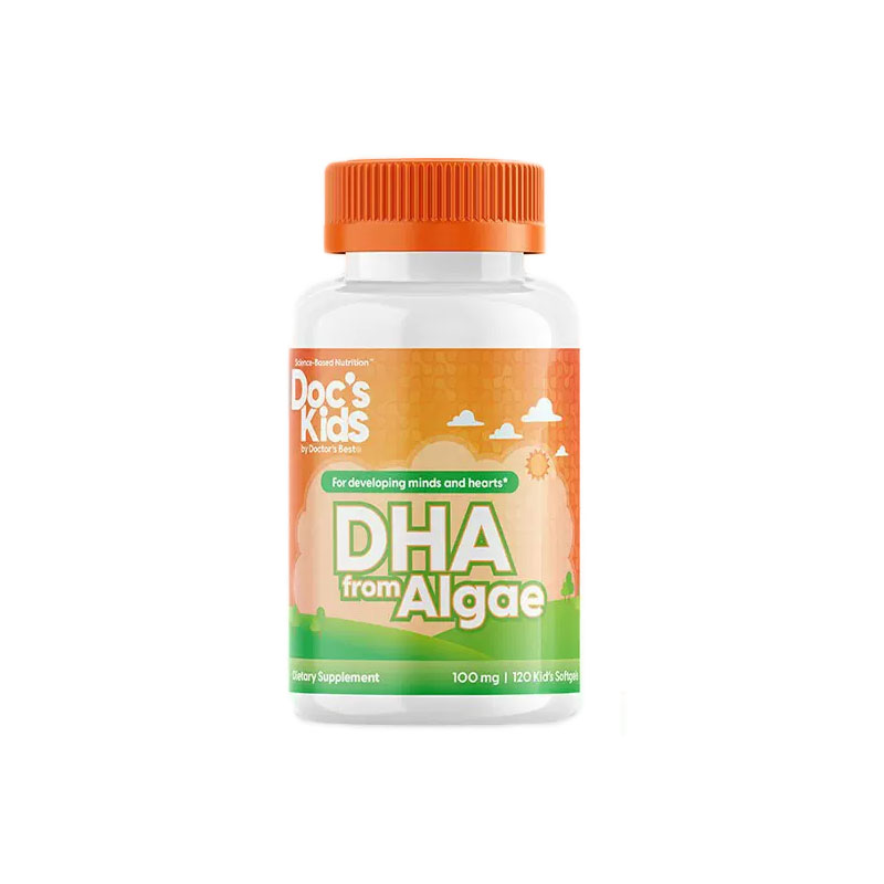 Doctor'sBest美国进口儿童藻类DHA软胶囊