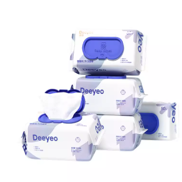 德佑婴儿湿巾纸新生儿手口屁专用幼儿童家庭清洁湿纸巾实惠大包装