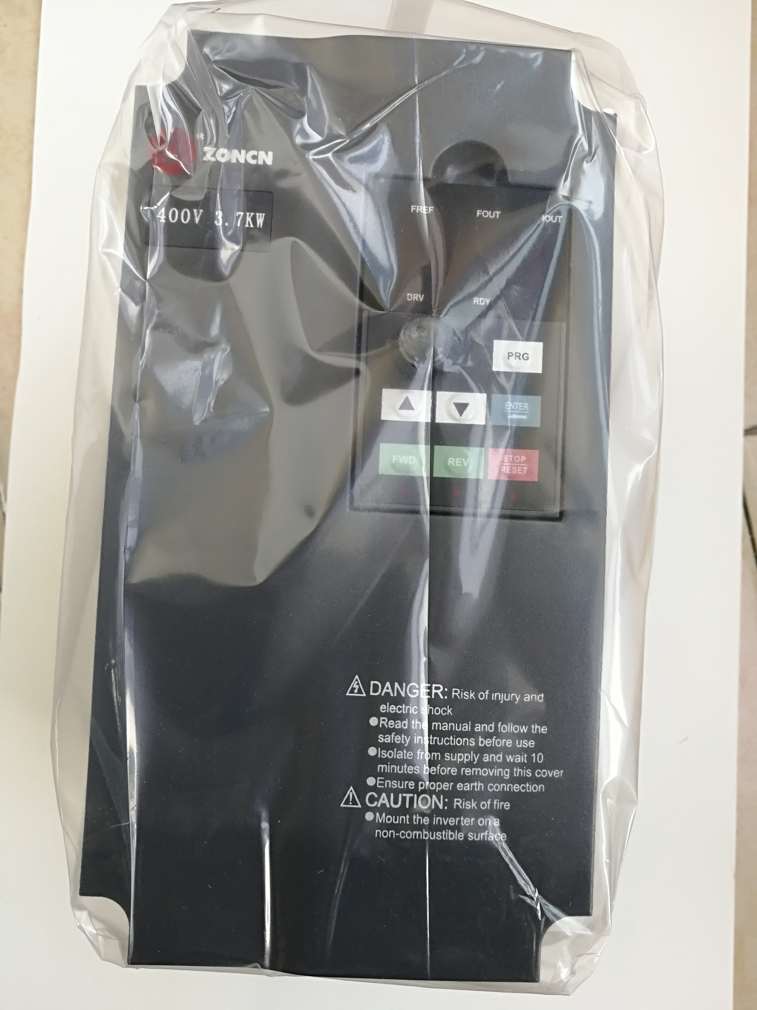 Spot ZONCH Shanghai Zhongchen Universal Inverter H3400A07D5K 7 5KW 400V Original