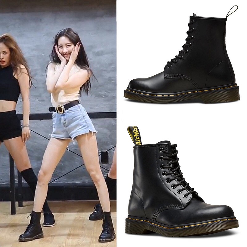 Summer Martin boots female British style student thick-soled breathable motorcycle boots women's short boots tube chic tooling boots thin section