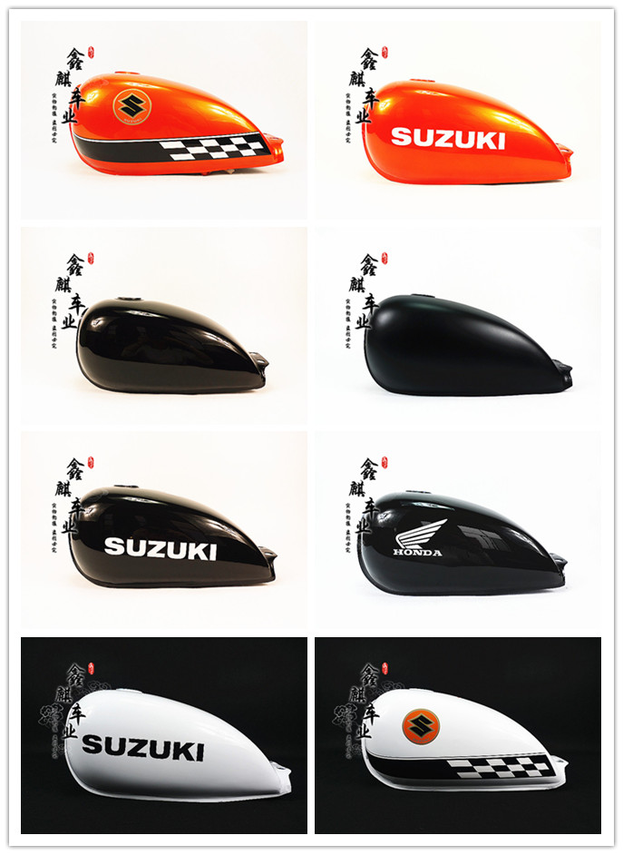 Locomotive retro retrofit tank suitable for GN125 taiko grass to fly retrofit tank