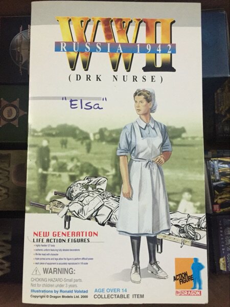 Ultra-rare old goods Veyron dml dragon 1:6 BBI 12-inch out-of-print German female nurse sold out