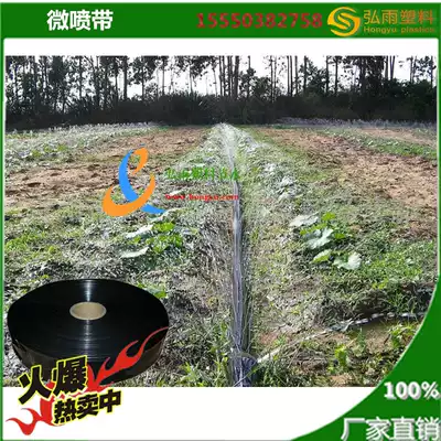 Water-saving irrigation micro-spray belt sprinkler with drip irrigation Atomization Nozzle automatic watering machine gardening flower equipment system