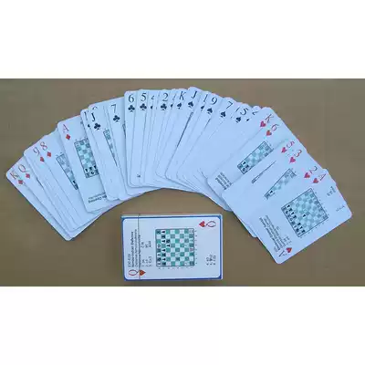 Chess Opening Poker 52 Opening Ways Canadian Chess Master Design