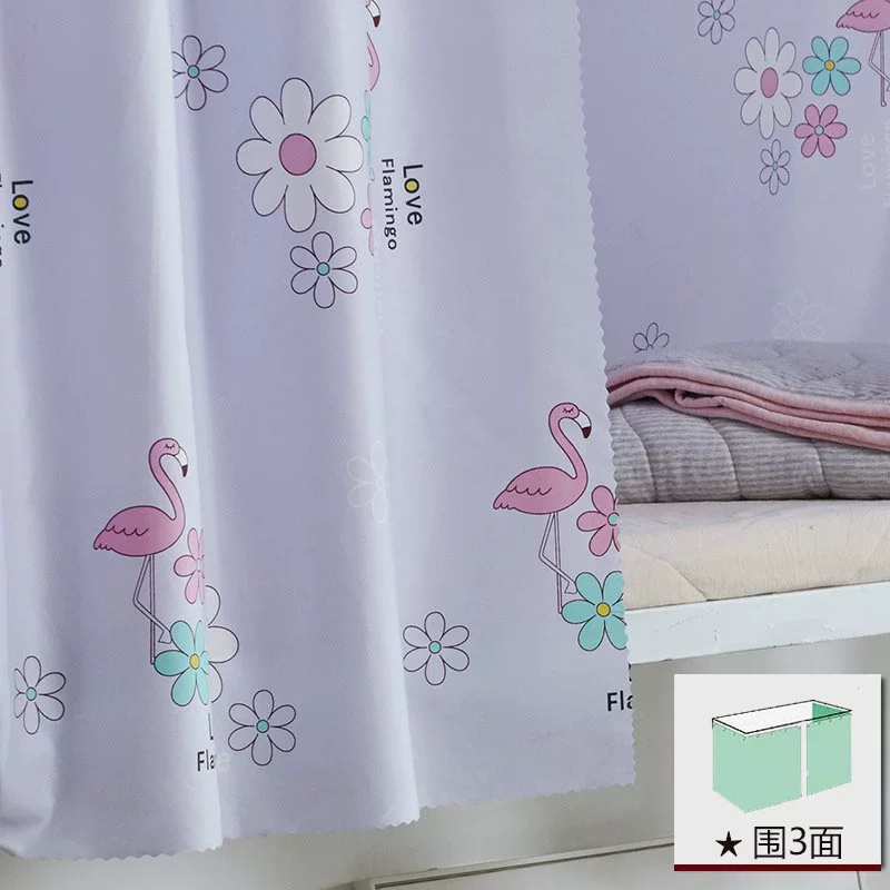 rèm cửa phòng ngủ ký túc xá sinh viên blackout rèm cửa mũ giường con màn ngủ bụi thở manti giường ruffle bìa vải - Bed Skirts & Valances rèm quây giường ngủ