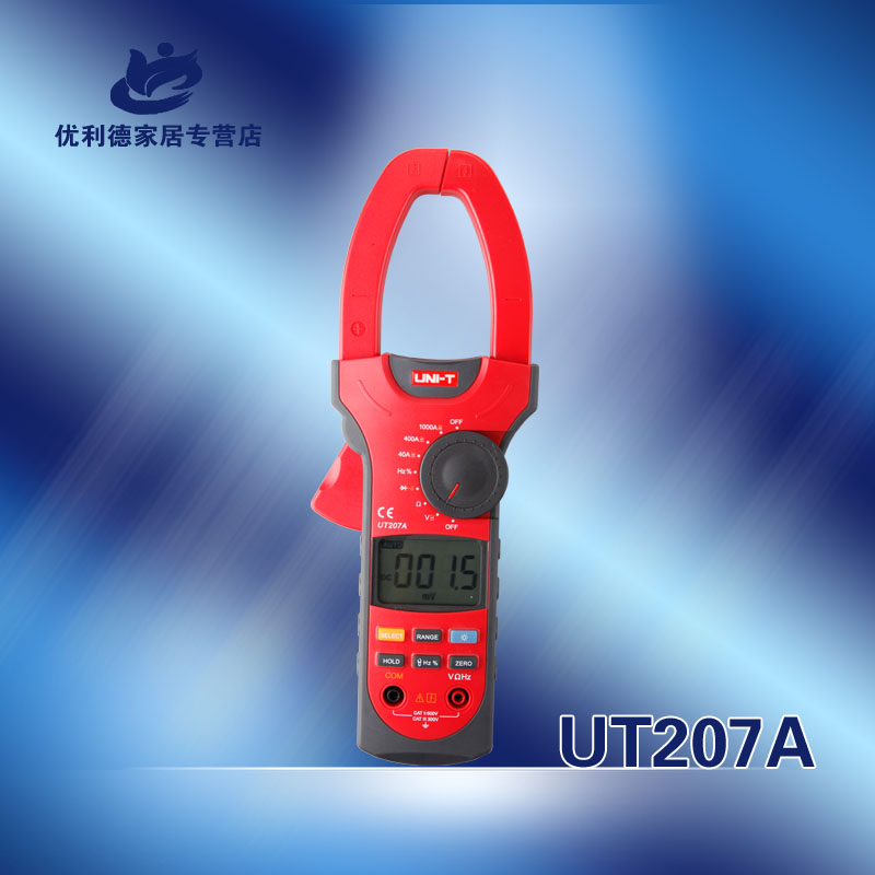 Uliid 1000A AC/DC Digital pincer Form UT207A AC/DC Current 1000A
