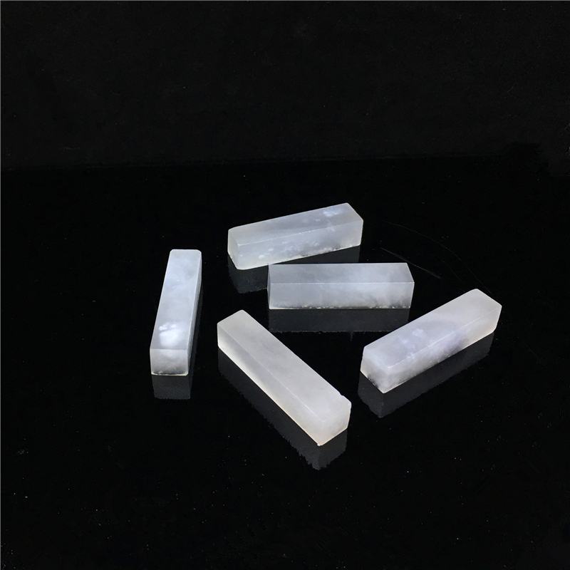 Spain 1*1*5 frozen stone sapphire lychee frozen practice chapter square seal gold stone seal engraving seal material practice stone