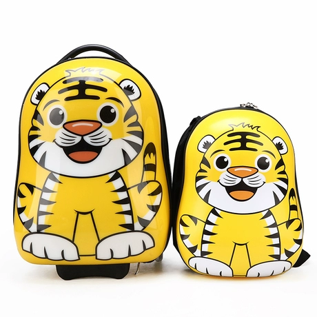 Чемодан, милая мультяшная сумка подходит для мужчин и женщин для девочек, 18 дюймов