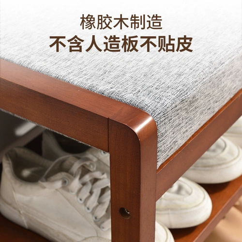 Туфли из натурального дерева для домашнего использования, ткань с сидением, лента, подушка