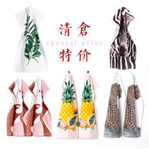 Lovely export single Nordic style cut fluff towel hand towel