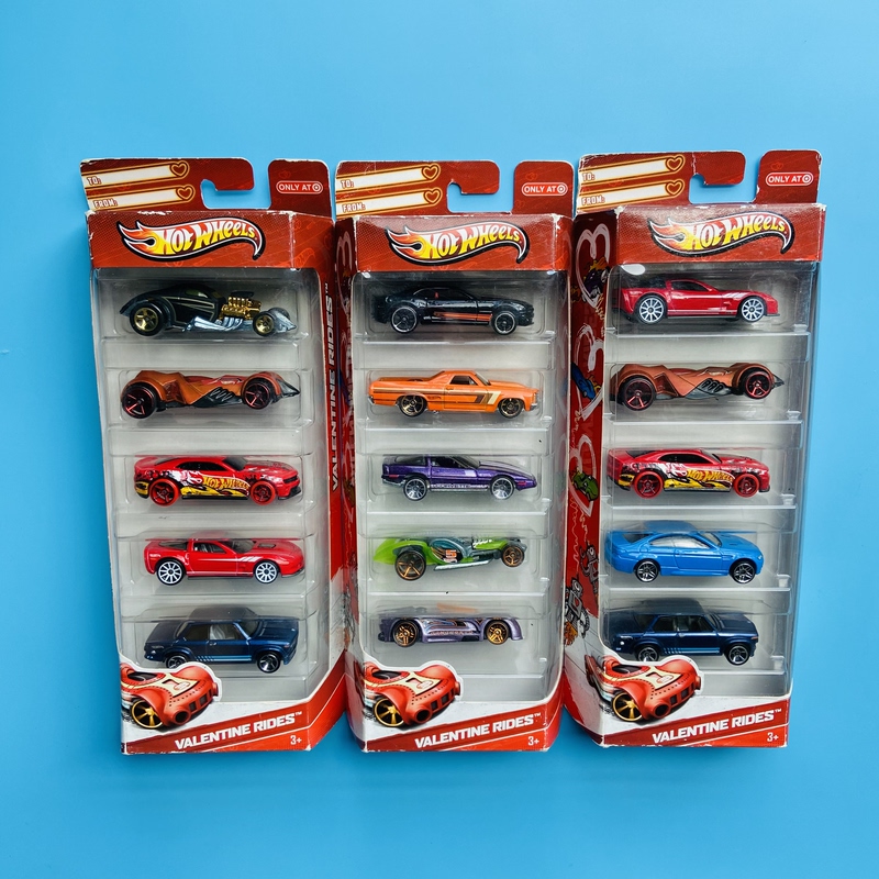 Hot Wheels Rlc 100% Nascar Matchbox 5-Pack 1/64 Alloy Model Big 126