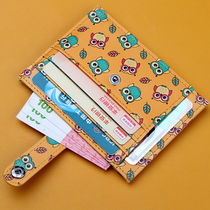 One-piece carpack woman ultra slim and delicate upscale anti-degaussing 2021 new adorable Korean release card for card holder