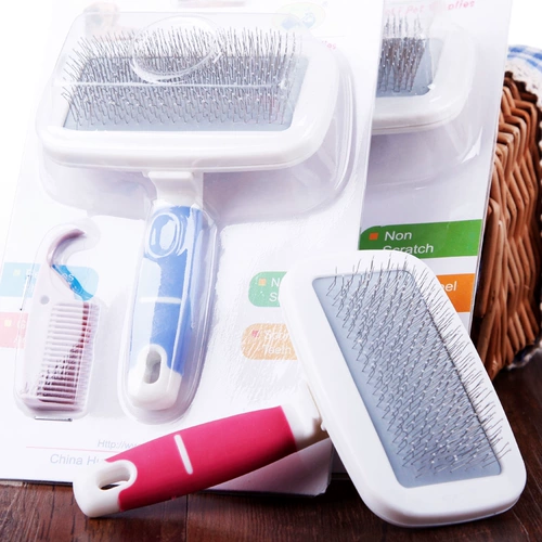 Грабня для волос для домашних собак, расческа для волос кошки, чистящее устройство расчесывает артефакт плюшевый медвежь