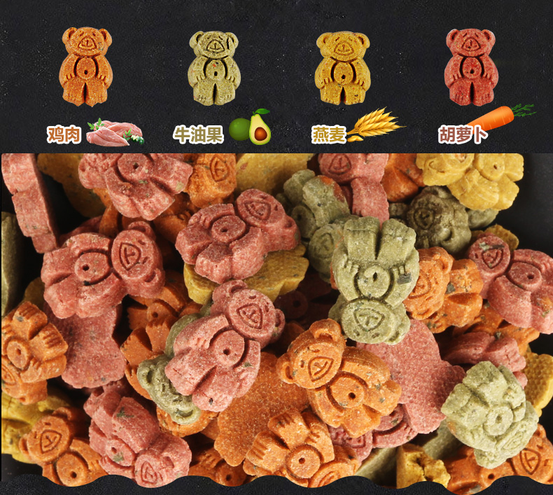 Chó ăn vặt lông vàng ngoại trừ hôi miệng cookie 600g chó con ăn vặt chó con bánh quy chó sạch răng hàm răng nhai thức ăn cho chó phốc sóc 2 tháng tuổi