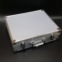 Car film toolbox suitcase silver aluminum alloy toolbox car beauty decoration special kit